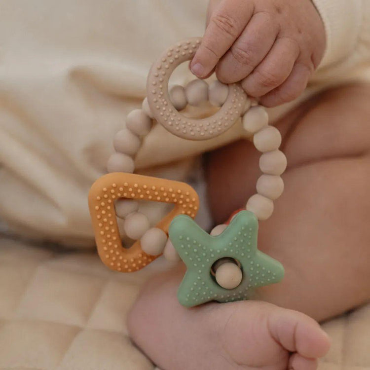 Mils and Key Trio Ring Teether (3m+)