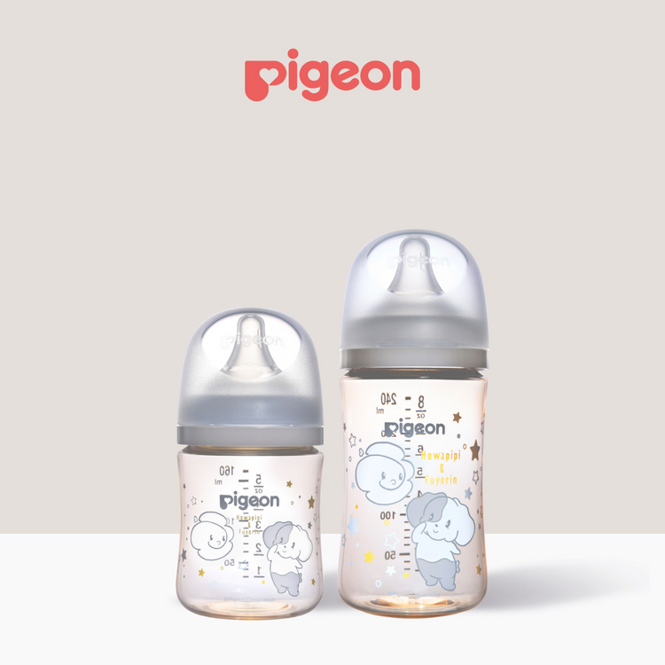 Pigeon SofTouch™ Wide Neck PPSU Nursing Bottle 240ml - Howapipi