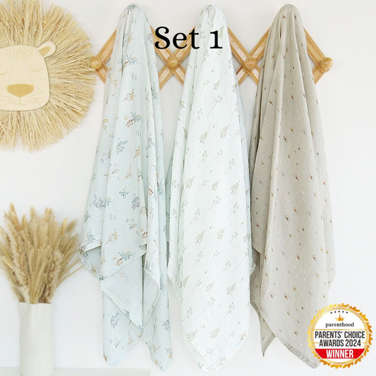 Joey & Mom Swaddle Bundle 3 in 1 Set