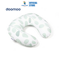 Doomoo Softy Nursing Pillow - Leaves Aqua Green