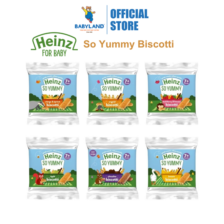 Heinz So Yummy Biscotti (60g) (7m+)