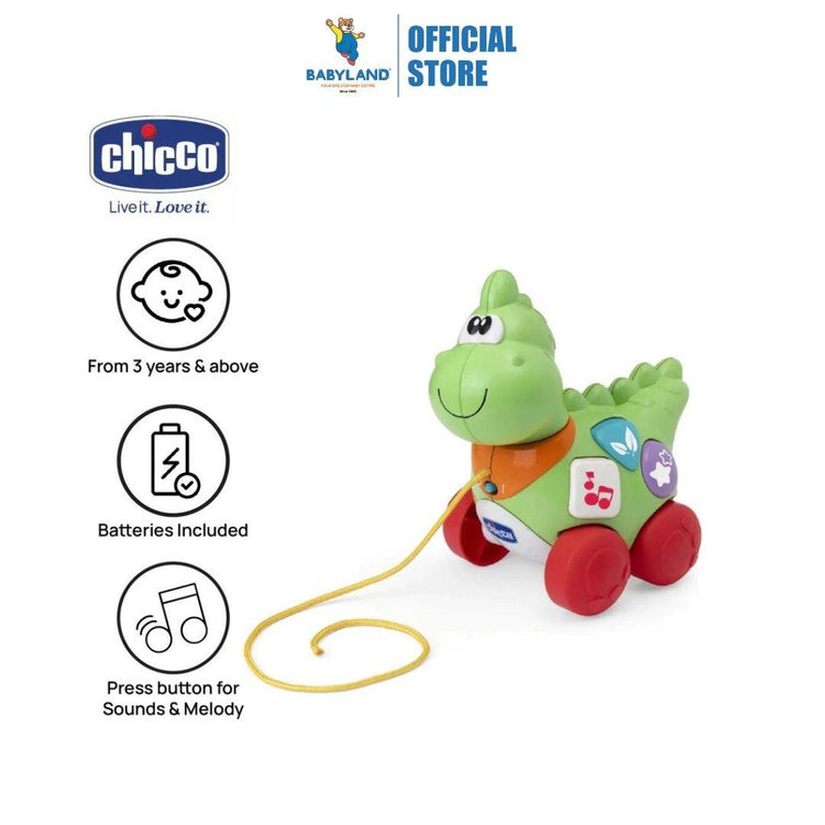 Chicco My First Dino Baby Sense and Focus Toys - Suitable from 1Y to 3Y