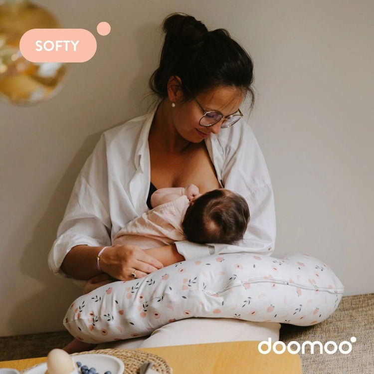 Doomoo Softy Nursing Pillow - Peaches