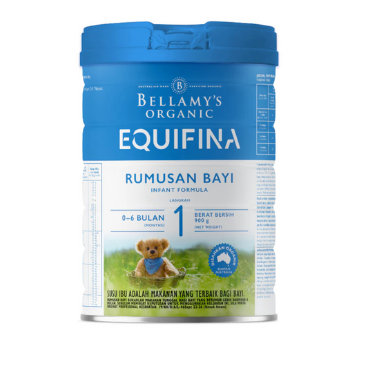 Bellamy's Organic EQUIFINA Infant Formula Step 1 900g (0-6 Months)
