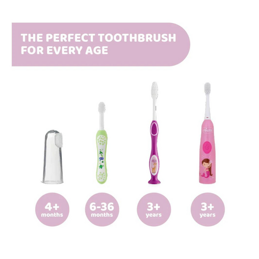 Chicco Milk Teeth Toothbrush (3-6Y)