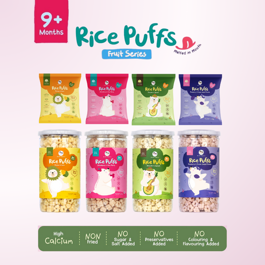 Double Happiness Rice Puff Fruit Series (9m+)