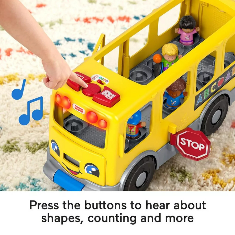 Fisher-Price Little People Big Yellow School Bus (GLT75) (1y+)