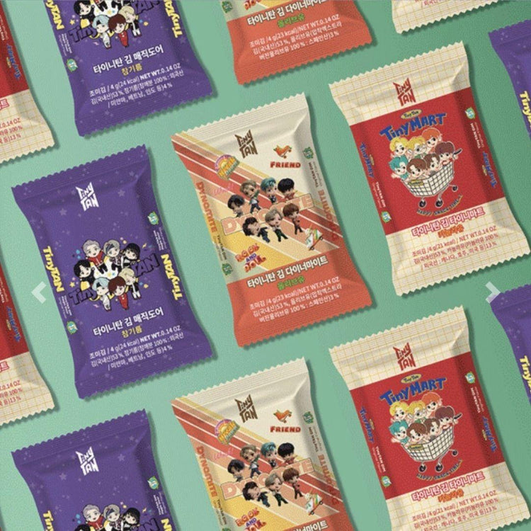 TinyTan Seaweed Snack (16x4g)