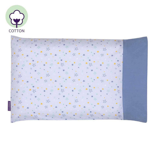 Clevamama Clevafoam Toddler Pillow Case -Blue (Star)