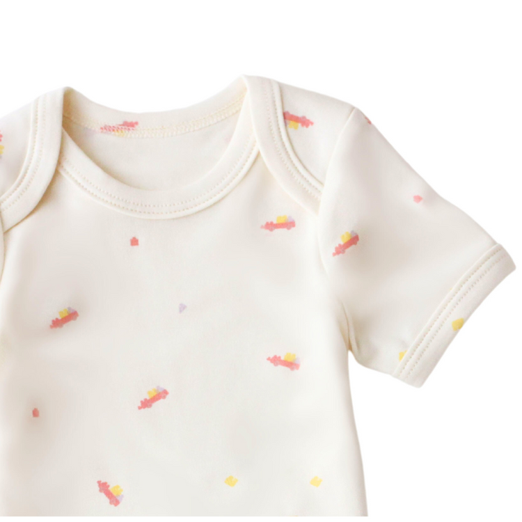 Twinkle Planet Organic Short Sleeve Baby Bodysuit