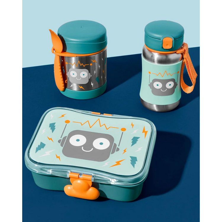 Skip Hop Spark Style Insulated Food Jar - Robot