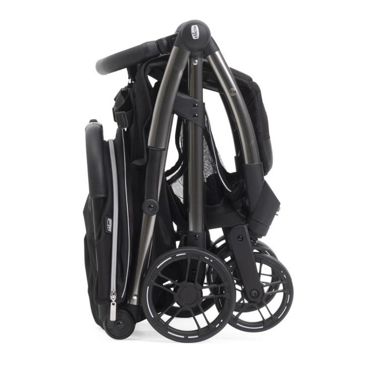 Chicco Goody Primo V2(2025) Stroller - Enchanting Silver | Newborn Auto Fold Stroller Breathable Bamboo Fabric