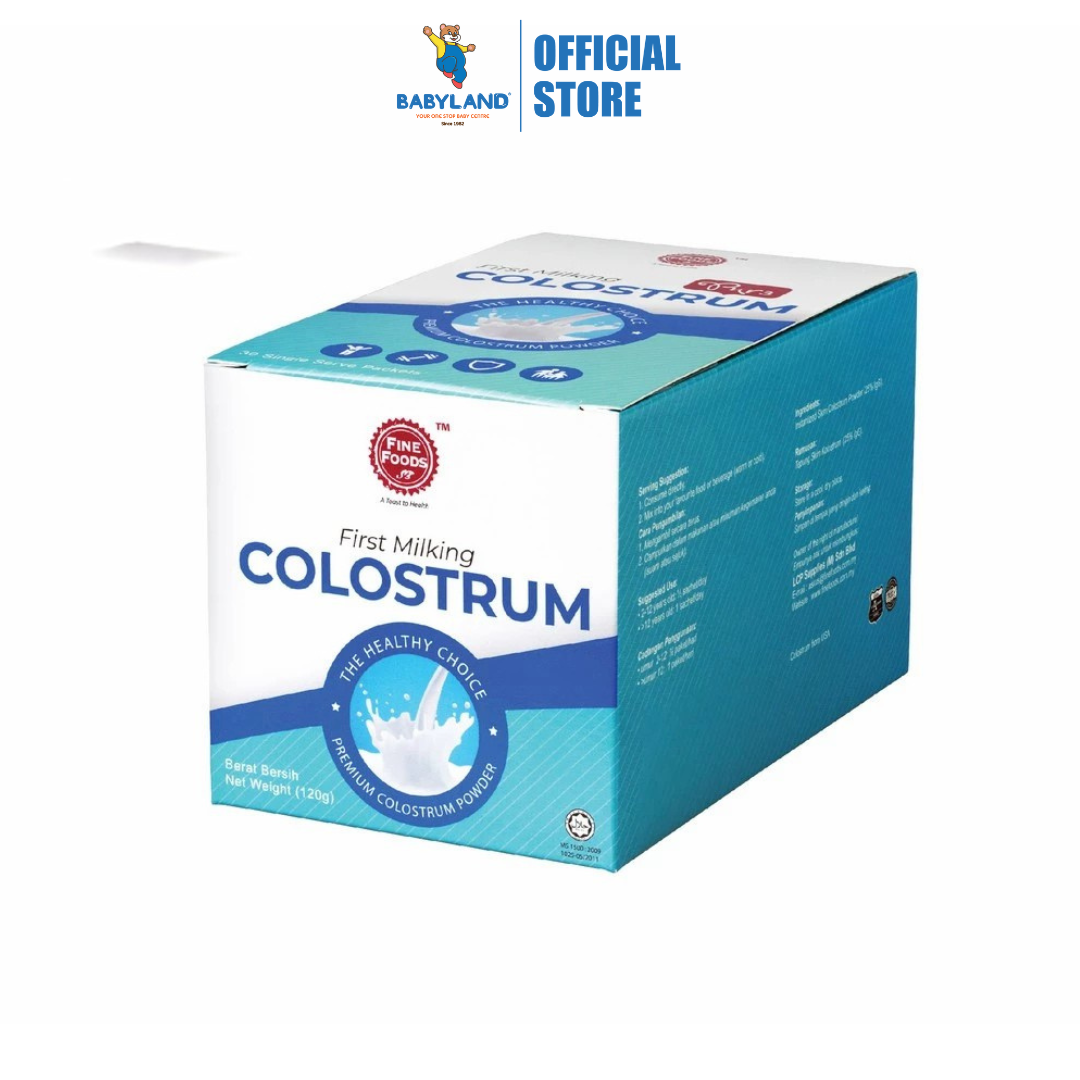Fine Foods First Milking Colostrum (4g x 30 sachets) – Babyland SS2 ...