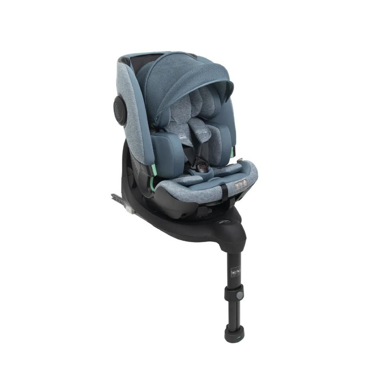 Chicco Bi-Seat Air I-size With Base (Teal Blue Air)  (40-150cm)