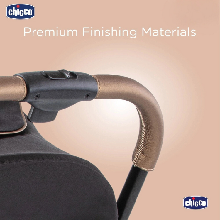 Chicco Goody Primo Auto Fold Stroller - Enchanting Bronze (Birth to to 22 kg)