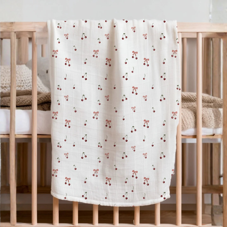 Joey & Mom Luxuriously Soft Bamboo Cotton Swaddle (3-in-1 Bundle) | Premium Bedung Bayi