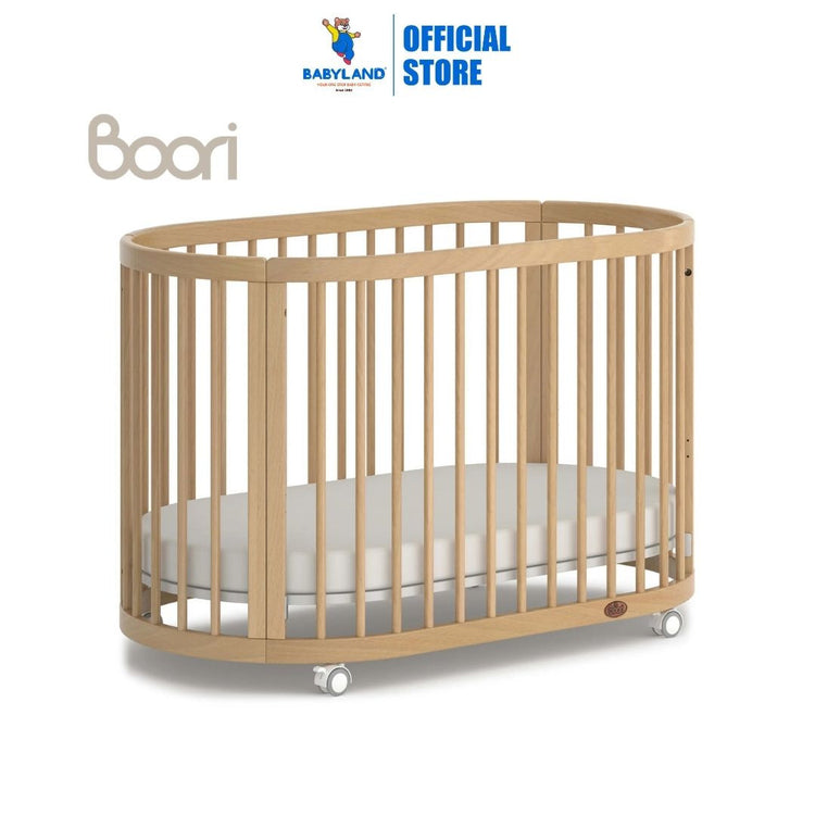 Boori Oasis Oval Cot - Beech
