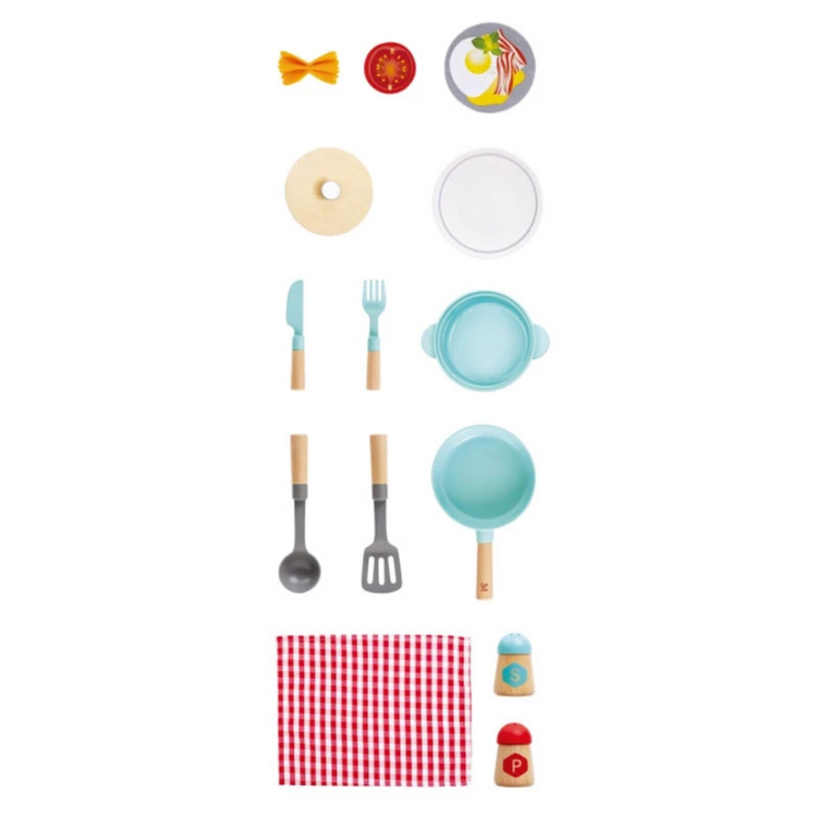 Hape Little Chef Cooking & Serve Play Set (2y+)