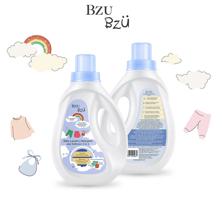 BZU BZU Baby Laundry Detergent & Softener 2-in-1