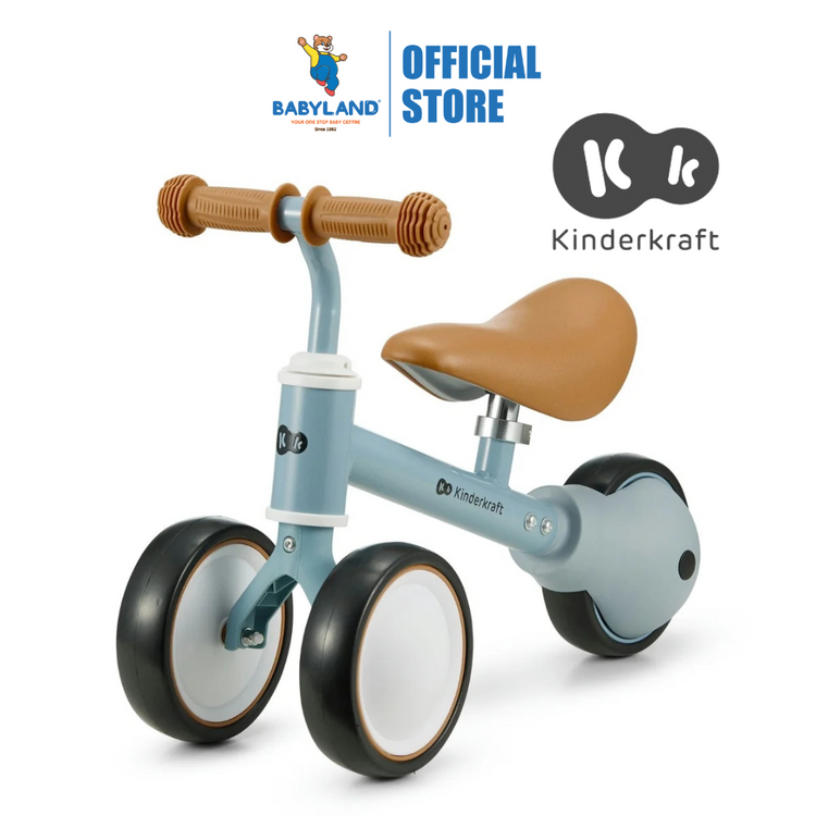 Kinderkraft Balance Bike CUTIE - Blue (1 year up to 25 kg)