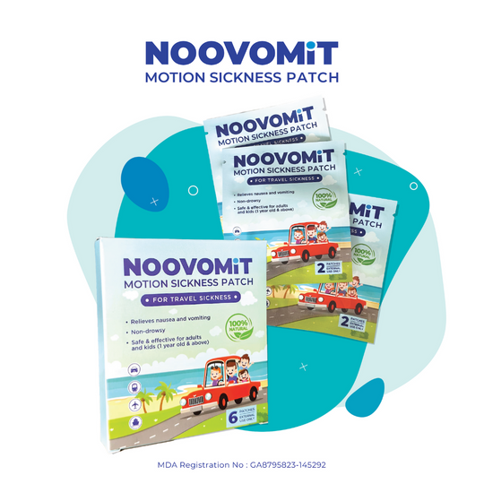 Noovomit Motion Sickness Patch 6'S