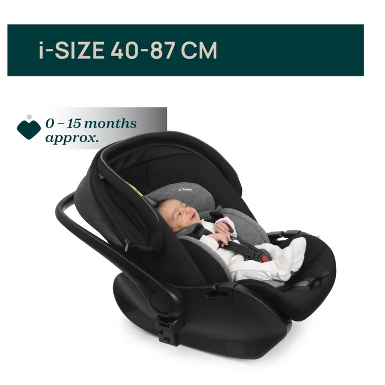 Chicco First-Seat Recline i-Size Car Seat - Black Satin (40-87 cm)