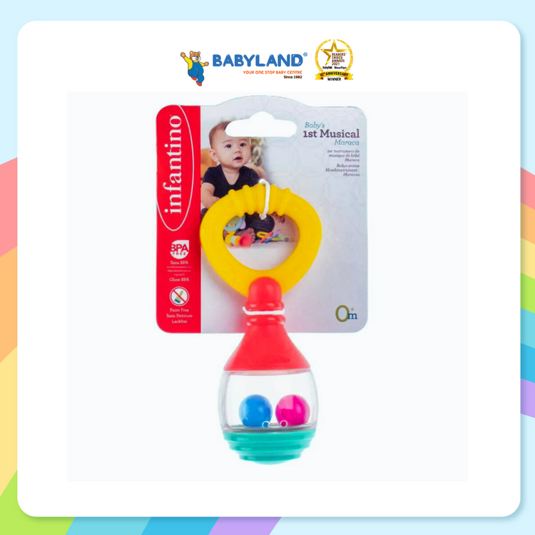 Infantino Baby's 1st Musical Maraca (0m+)