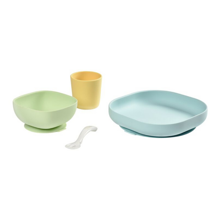 Beaba Silicone Suction Meal Set 4+ mths
