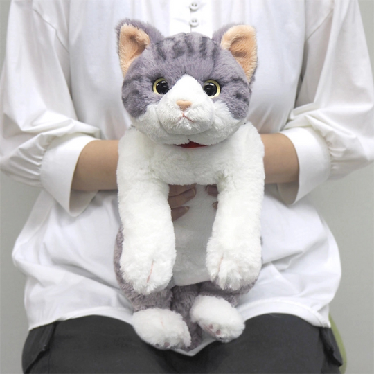 Sunlemon 7792 Sabashiro - Lying Cat Stuffed Toy M
