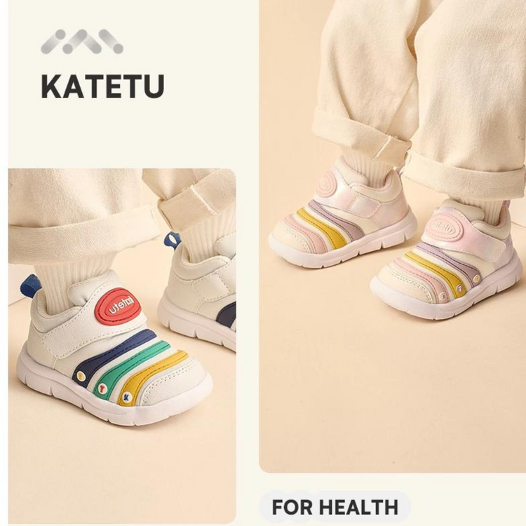 Katetu Soft & Light Caterpillar-Design Sport Sneakers X3CF008