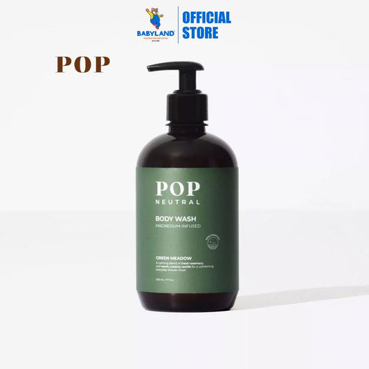 Pop Neutral Magnesium Shower Gel - Rosemary & Vanilla (500ml)