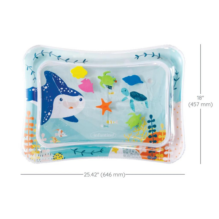 Infantino Jumbo Pat & Play Water Mat - Ocean (3m+)