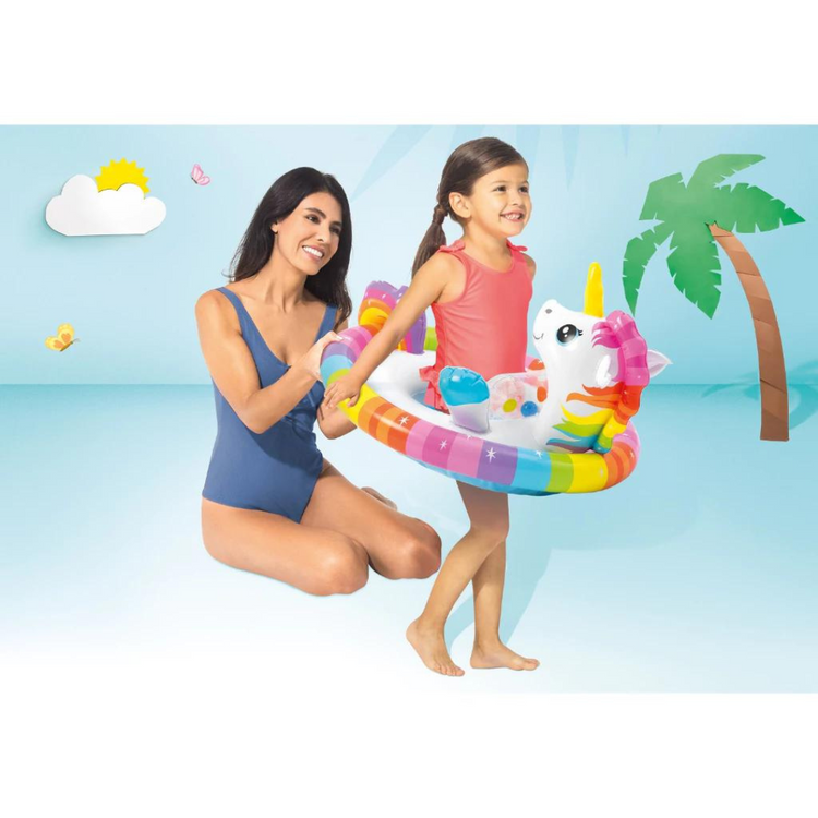 Intex See-Me-Sit Pool Riders IT 59570NP (30"x23") (3-4yrs) - Wet Set Collection