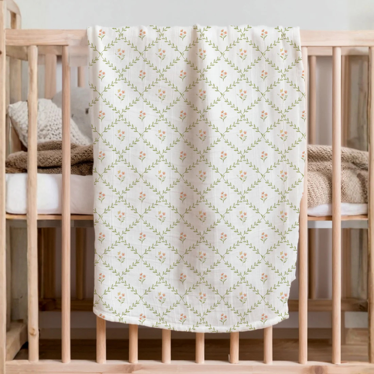 Joey & Mom Luxuriously Soft Bamboo Cotton Swaddle (3-in-1 Bundle) | Premium Bedung Bayi