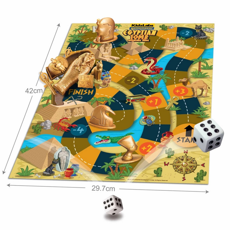 4M KidzLabs Gamemaker - Egyptian Tomb Dig & Play (5Y+)