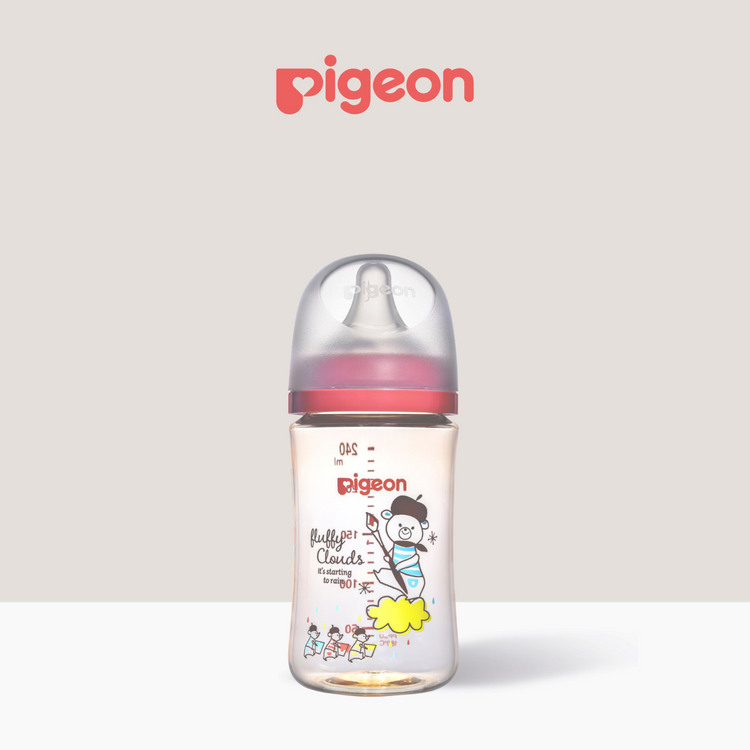 Pigeon SofTouch™ Wide Neck PPSU Nursing Bottle - Bear