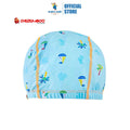 Cheekaaboo Protective Toddler Swim Cap UV Protection Spandex - Blue Palm Tree (2-8yrs)