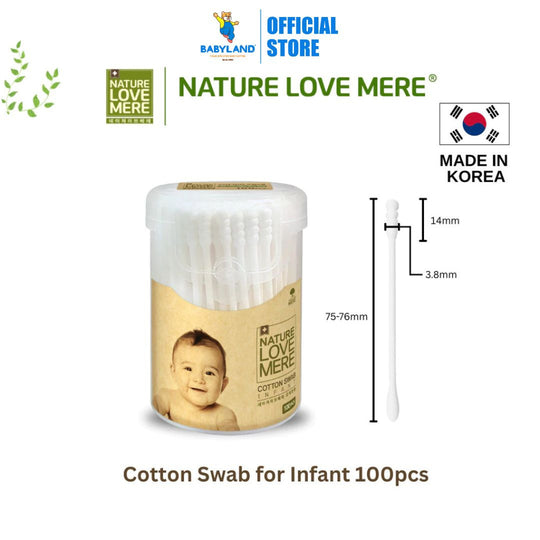NATURE LOVE MERE Cotton Swab For Infant 100pcs