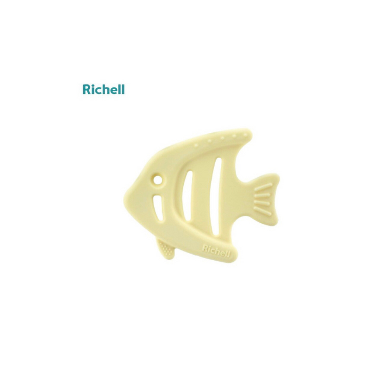 Richell Silicone Teether - 3m+ (Whale/ Clownfish/ Seahorse/ Angelfish)