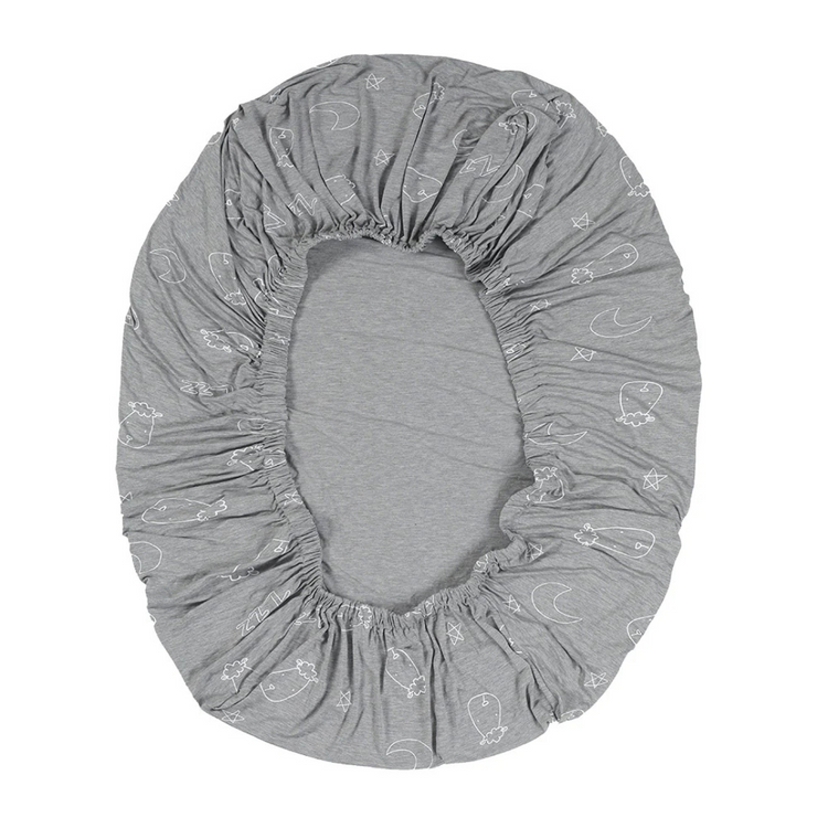 Baa Baa Sheepz Mattress Sheet Sweet Dreams Baa Baa Grey - Single Bed