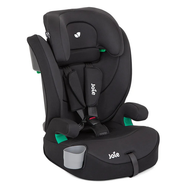 Joie Elevate R129 Car Seat - Shale | Seat Belt Installation (15 months to 12 years)