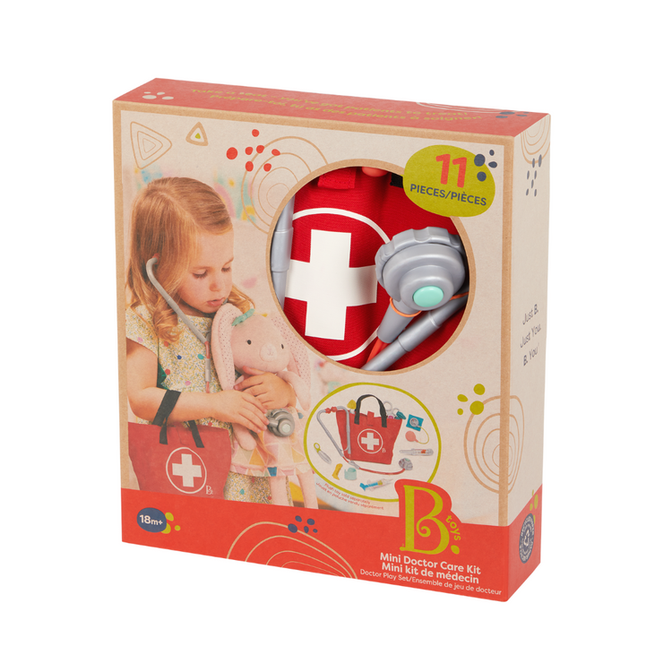 B.Toys Pretend Play Set Mini Doctor Care Kit (18m+)