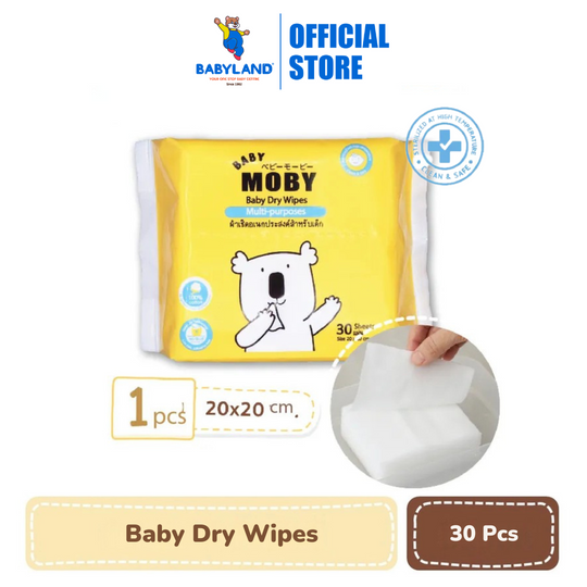 Baby Moby Dry Wipes (20x20cm) (30sheets)