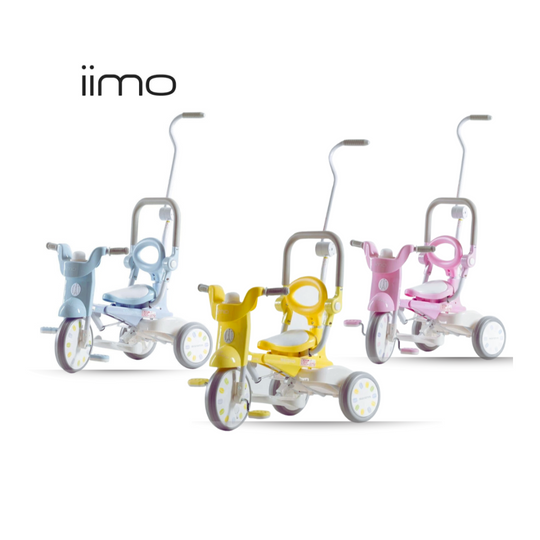 Iimo Foldable Tricycle Macaron