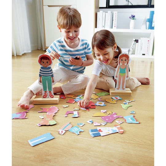 Hape 1651 Dress-Up Magnetic Puzzle Suitable For Age 3+ Years