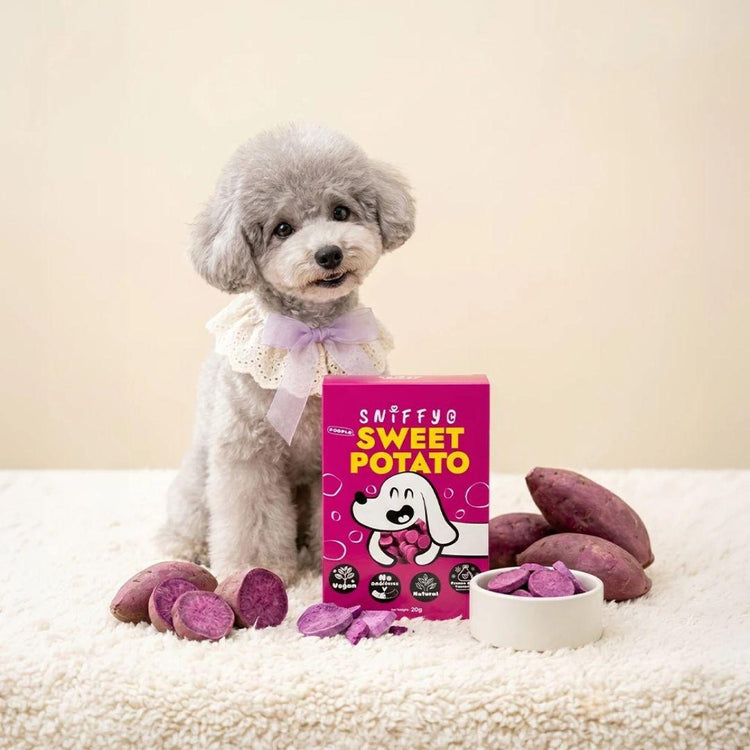 Sniffy.c Freeze-dried Vegetable Pet Snacks - Sweet Potato 20g