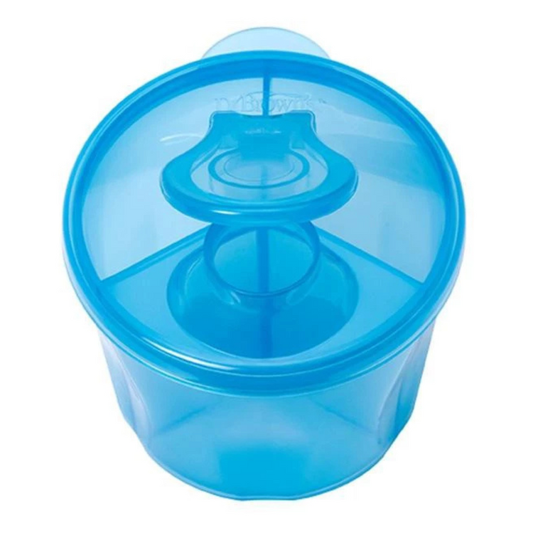 Dr Brown's Baby Feeding Milk Powder Dispenser - Blue