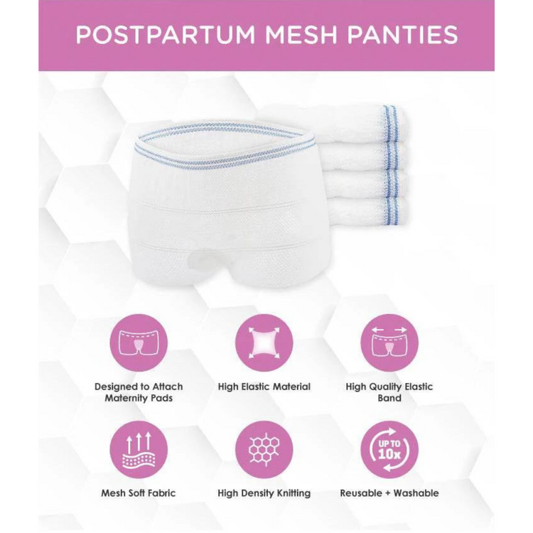 Shapee Postpartum Mesh Panties (5pcs)