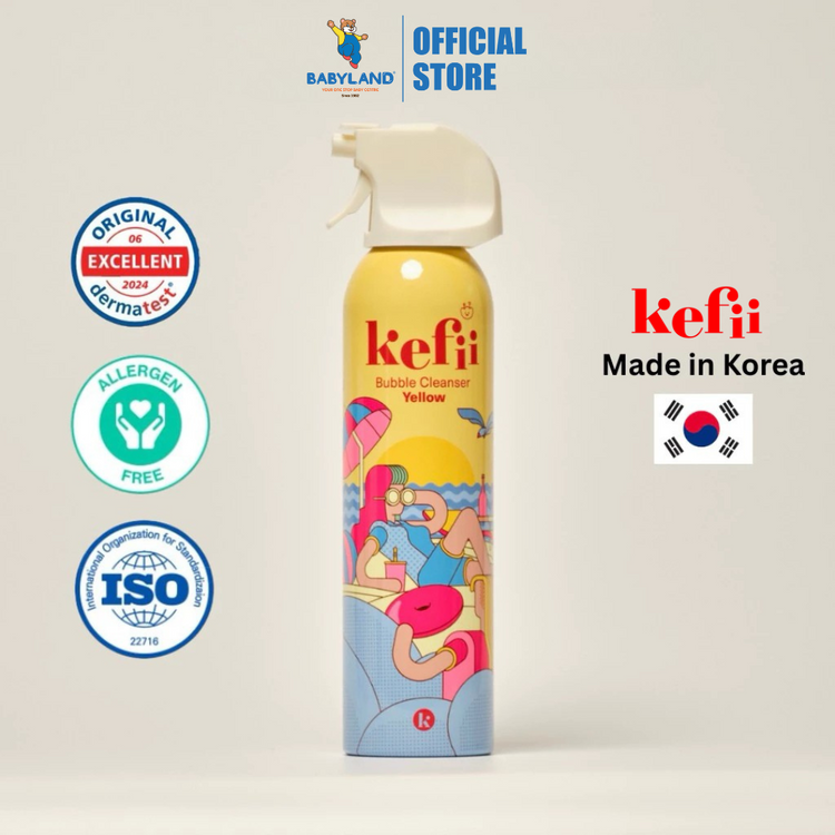 Kefii Bubble Cleanser – Yellow 200ml