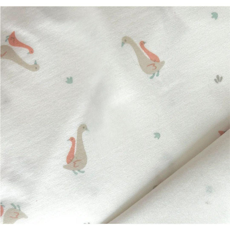Hamako Tencel Micromodal Kids Long Set - Rose Goose